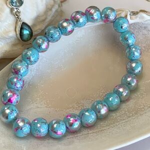 Artistic Glass Bracelet